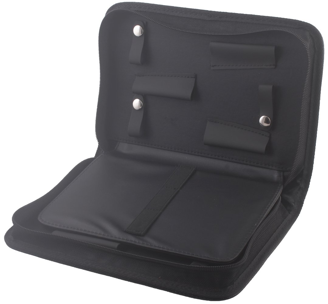 Large Hair Stylist Scissor Holder Pouch Cases for Hairdressers, Salon Tools Holster Bag, Pu Leather - Image 5