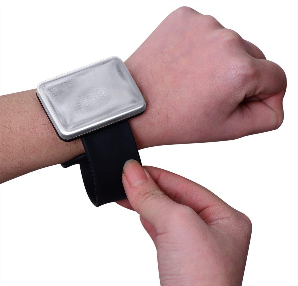 Magnetic Bobbie Pin Hair Clips Bracelet, Bobby Pins Wristband Holder, Elastic Rubber Bands Holder - Image 6