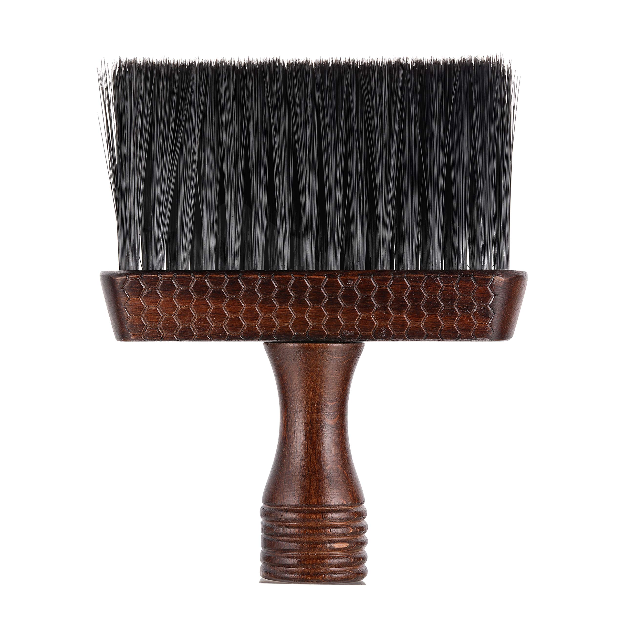 PERFEHAIR Barber Neck Duster Brush for Hair Cutting, Soft Haircut Cleaning Dusting Brush-Wooden Handle - Image 6