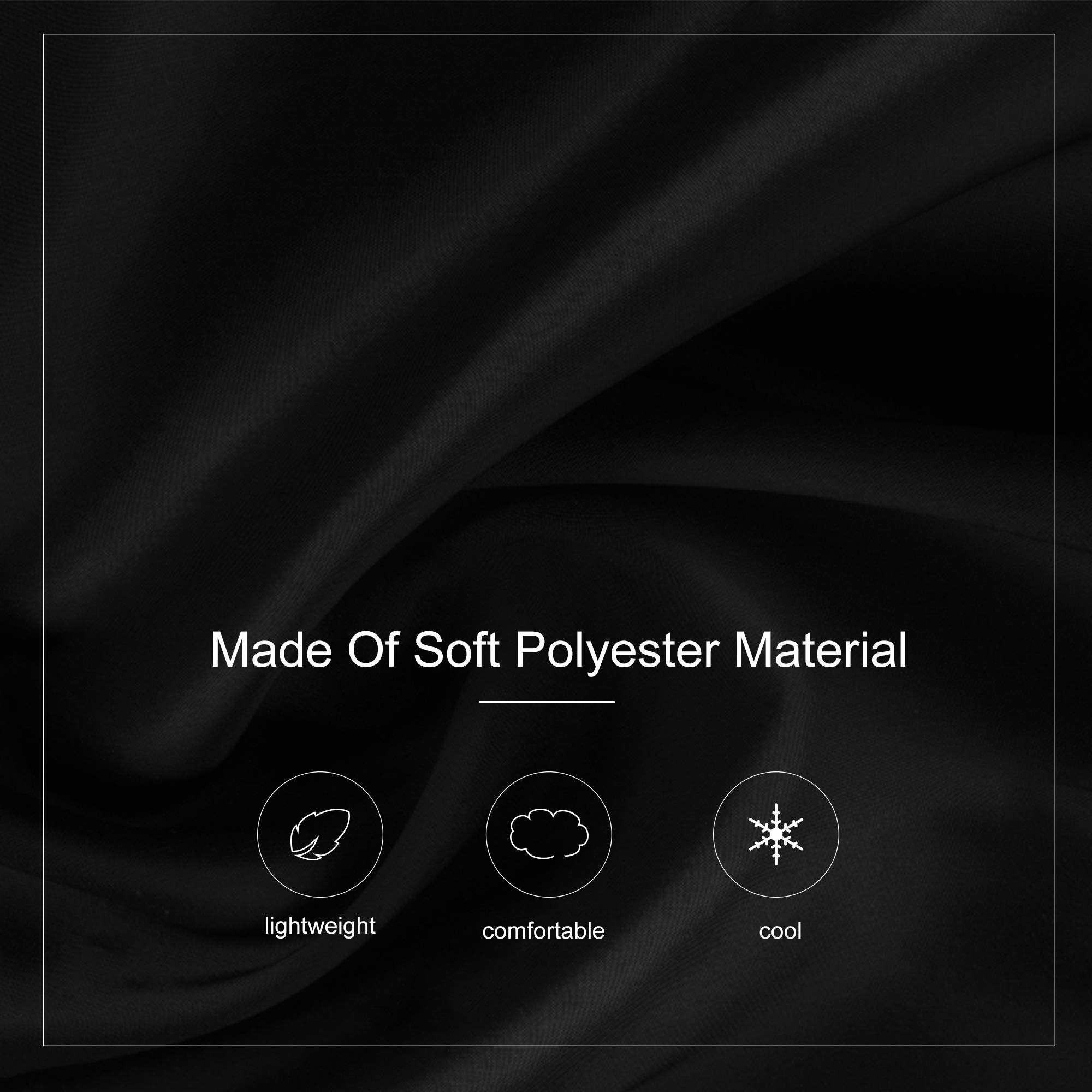 PERFEHAIR Barber Stylist Vest for Men, Salon Hairdresser Jacket Smock Clothing-Black - Image 5