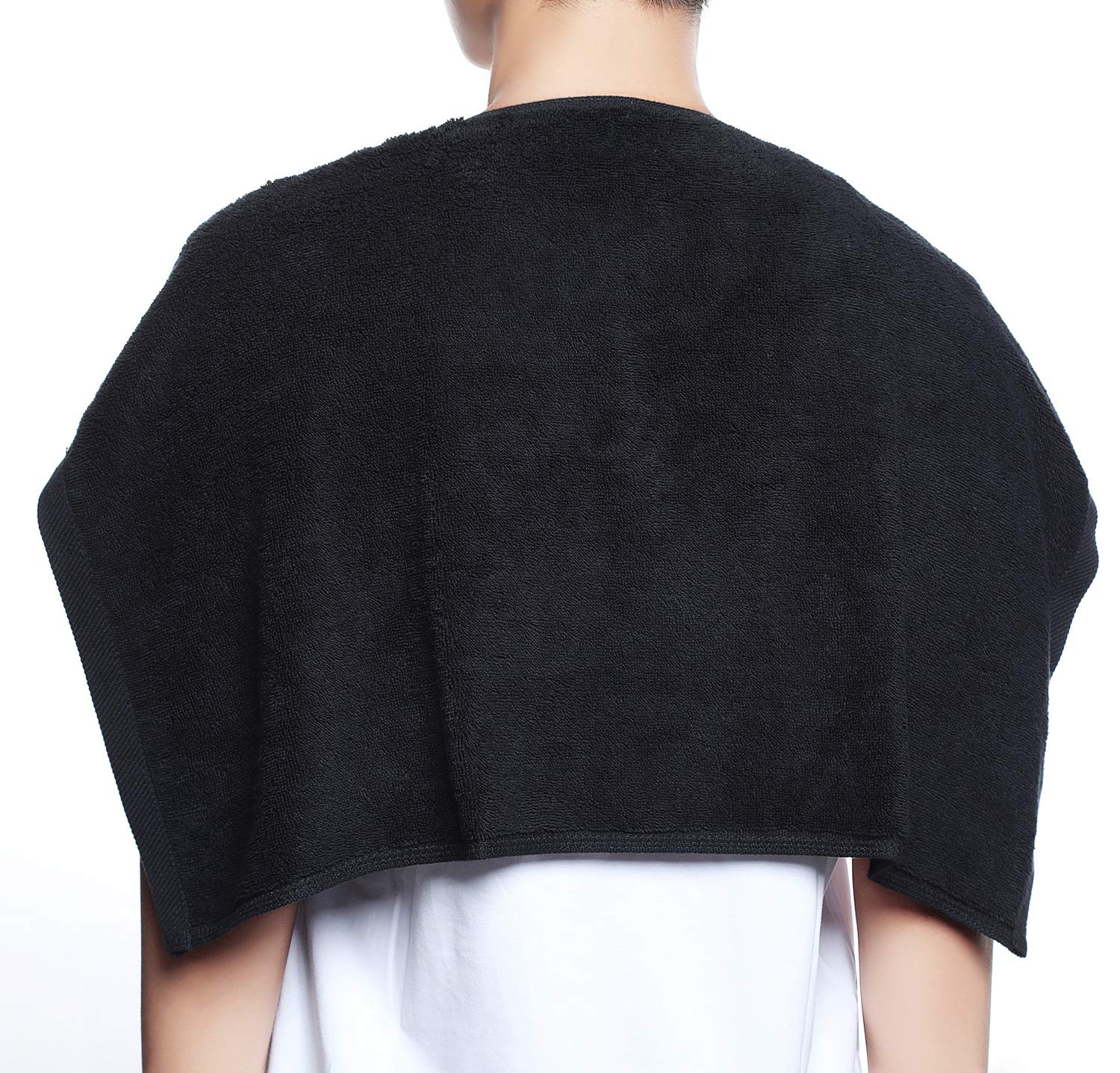 PERFEHAIR Black Salon Towels (2-Pack, 16 X 27 Inches)-Barber Hand Cotton Towel for Gym, Bath, Spa, Shaving, Shampoo - Image 4