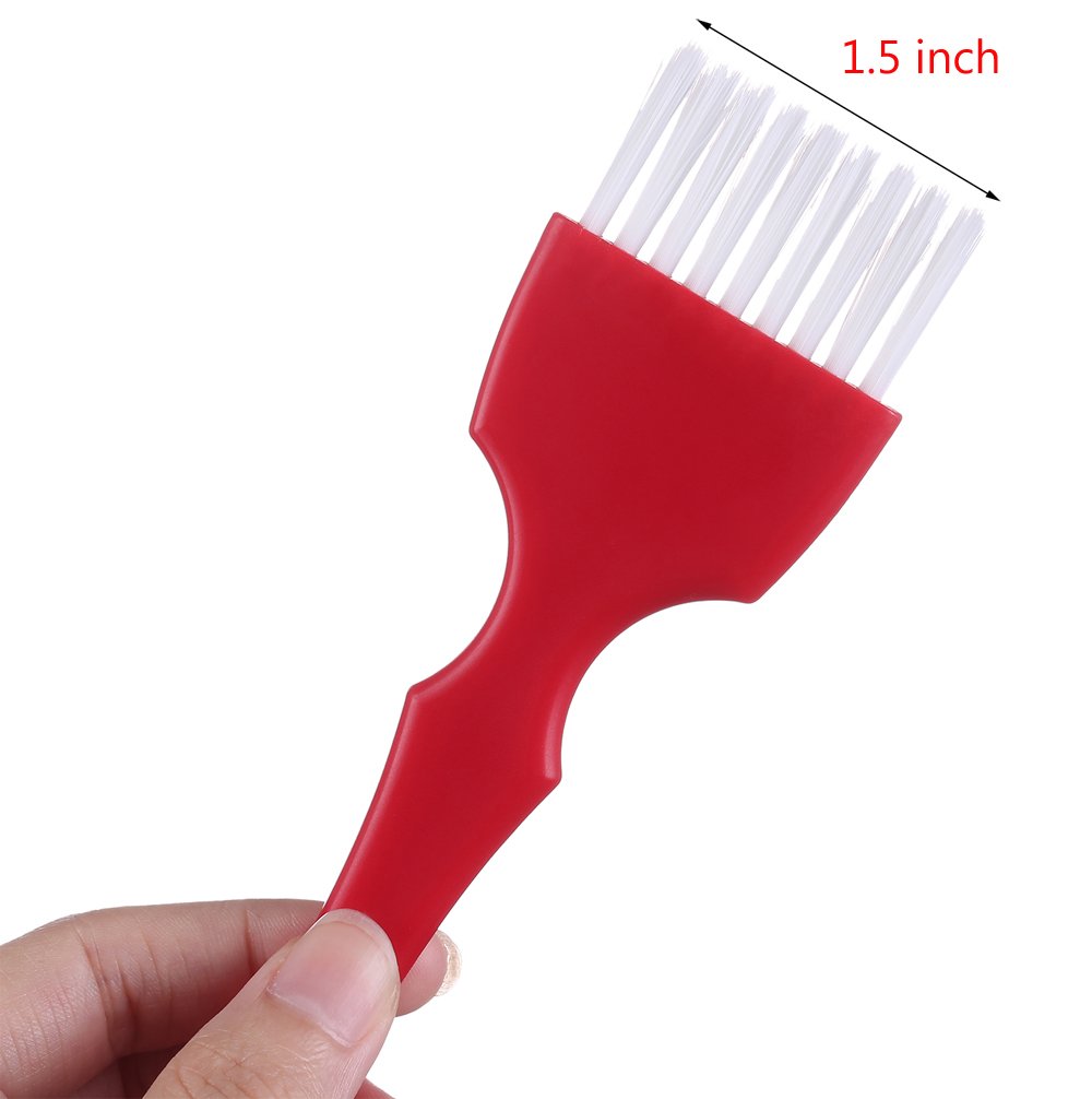 PERFEHAIR Hair Dye Brush Kit Coloring Tint Applicator Brushes Set-7 Rainbow Colors - Image 3