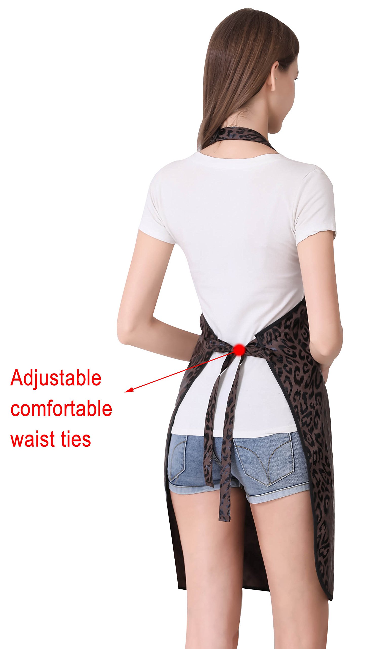 PERFEHAIR Hair Stylist Apron for Women | Lightweight, Hair & Water Repellent with Pockets | Adjustable for All-Day Comfort - Image 4