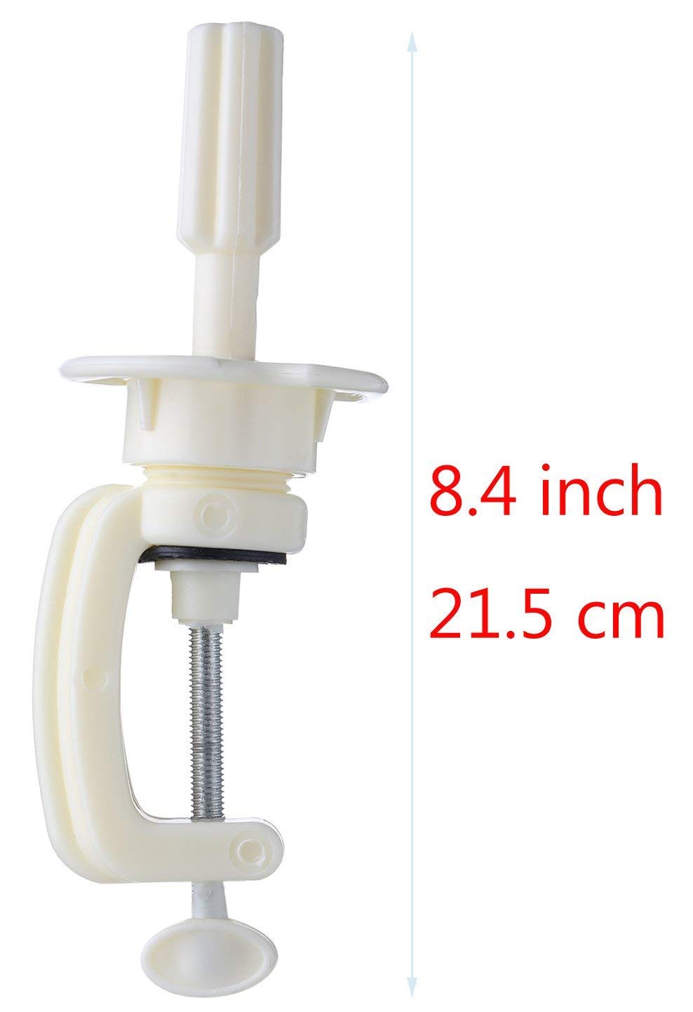 PERFEHAIR Mannequin Head Stand Desk Table Clamp Tripod Holder ,Styrofoam Wig Head Holder - Image 3