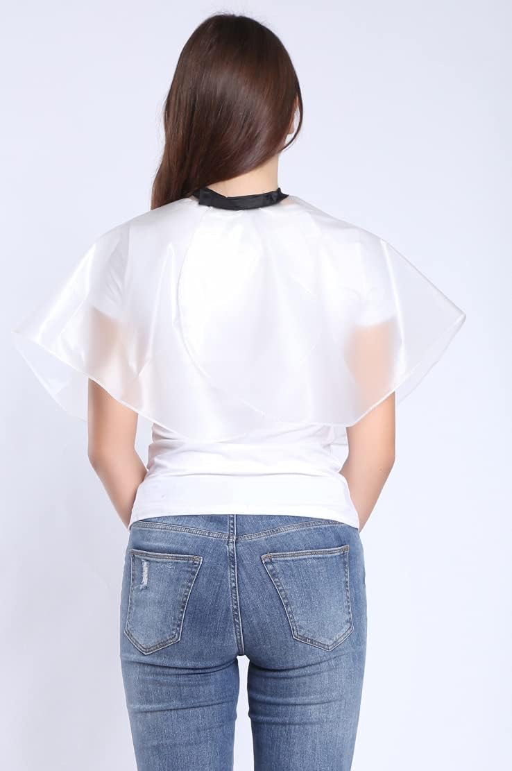 PERFEHAIR Short Salon Hair Shampoo Cape, Waterproof Capes for Cutting Styling Coloring Beauty Makeup - Image 8