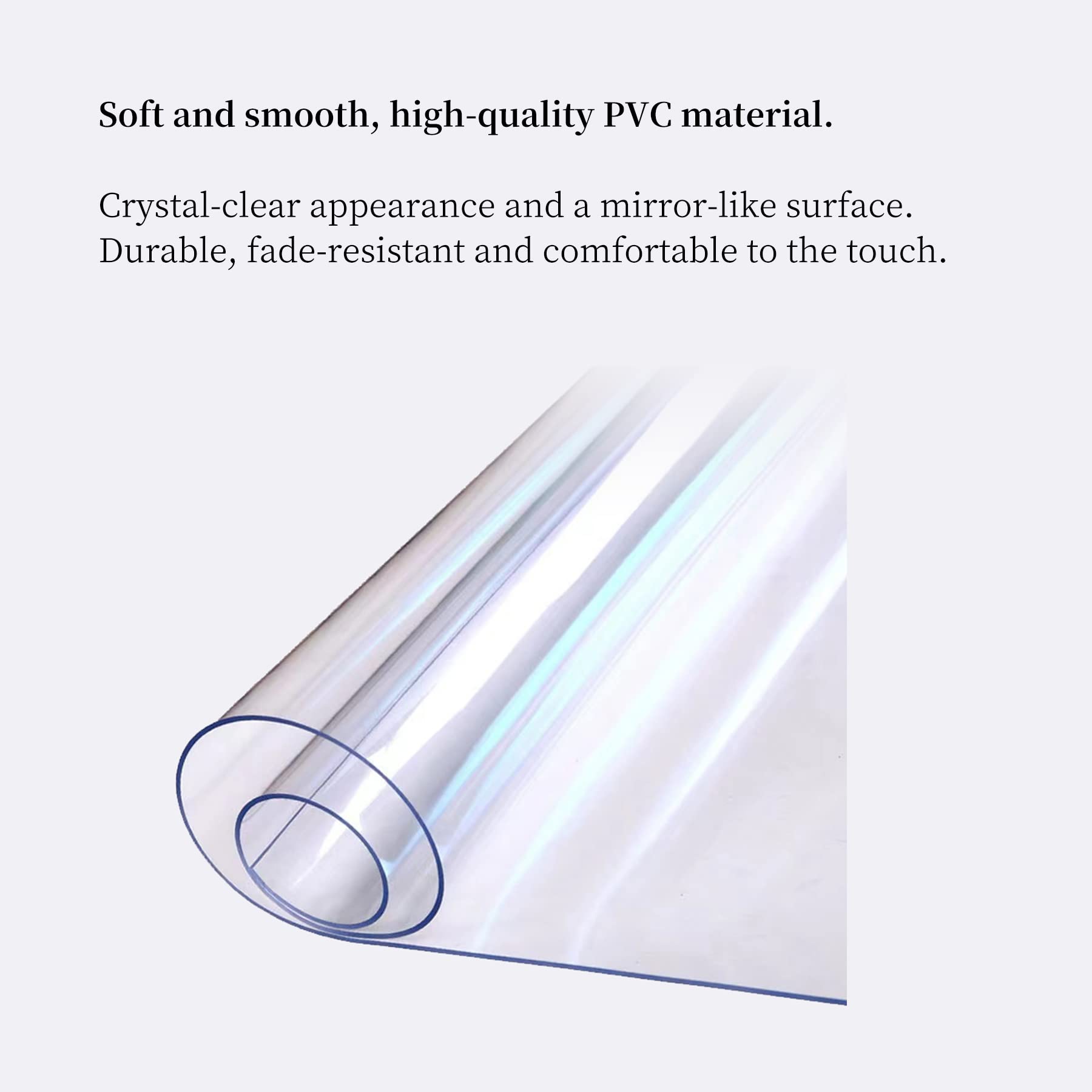 Plastic Salon Chair Back Covers Protectors - Pack of 3, Clear Vinyl Cover for Most Standard Salon Chairs. Protect Chairs from Stains, Chemicals, Mousse, Color, Peroxide & Bleach - Image 3