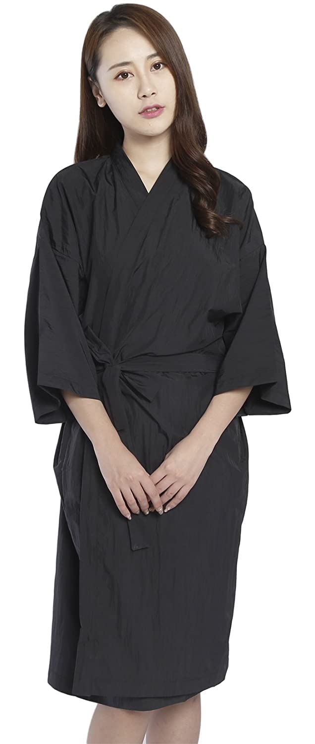 Salon Robes Capes for Clients - Pack of 4, Hair Salon Smocks for Coloring, Cutting, Makeup, Styling - Image 3